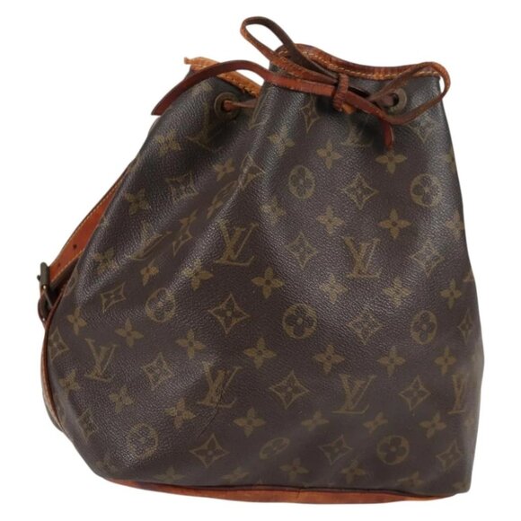 LOUIS VUITTON Monogram Petit Noe Shoulder Bag M42226 LV Auth 137554 - Picture 1 of 15